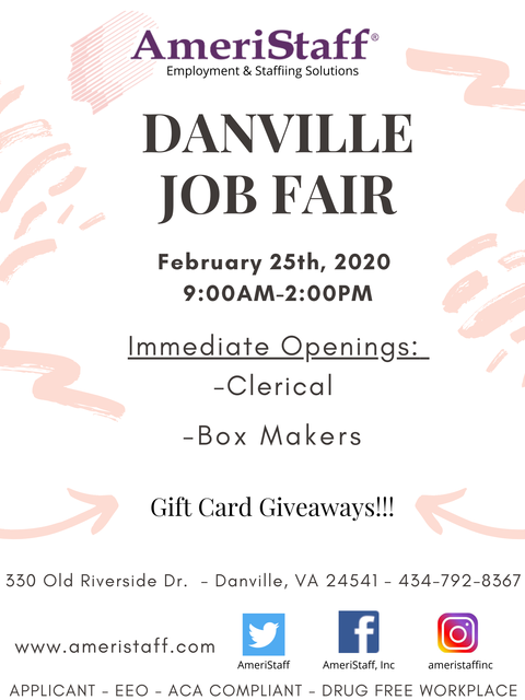 Job Fair in Danville, VA