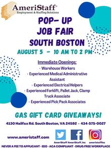 Job Fair in South Boston, VA