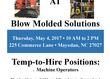 On-Site Job Fair at Blow Molded Solutions 
