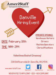 Danville Hiring Event