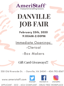 Job Fair in Danville, VA