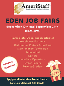 Job Fair in Eden, NC