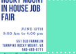 In House Job Fair Rocky Mount, VA