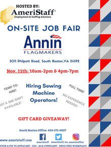 On-Site Job Fair at Annin 