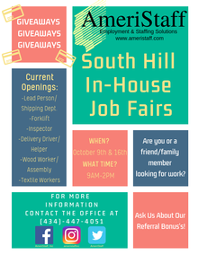 South Hill Job Fair 