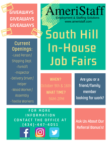 South Hill Job Fair